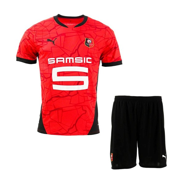 Camiseta Stade Rennais 1ª Niño 2024-2025